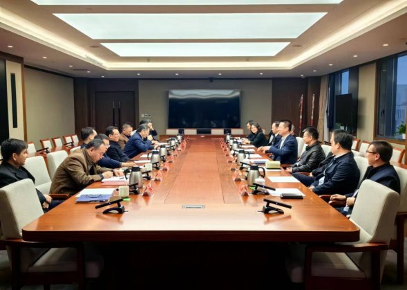 市水务局领导与江南官方网站班子成员召开座谈会